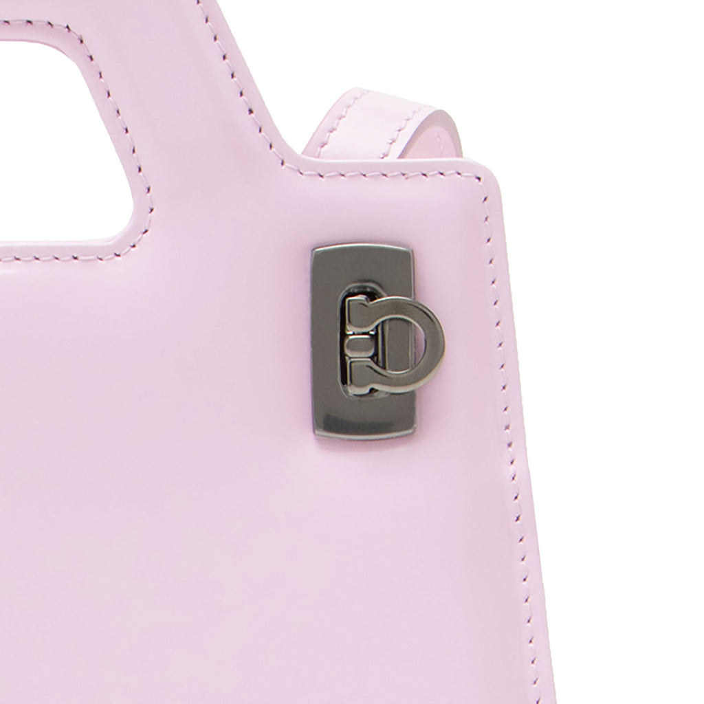 Ferragamo Calfskin Wanda Mini Top Handle