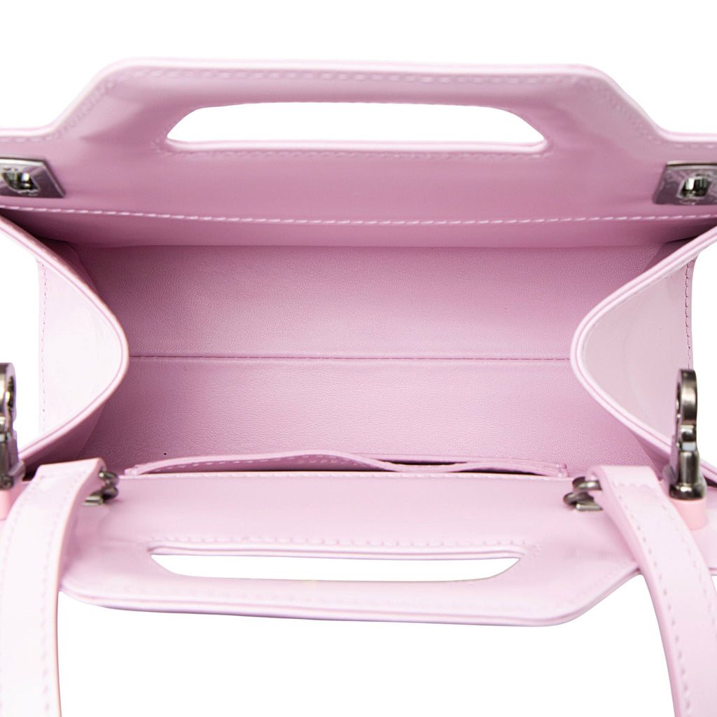 Ferragamo Calfskin Wanda Mini Top Handle