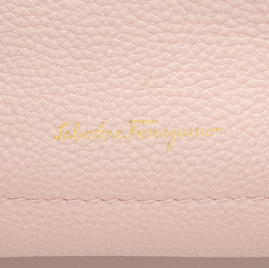 Ferragamo Leather Amy Small Tote