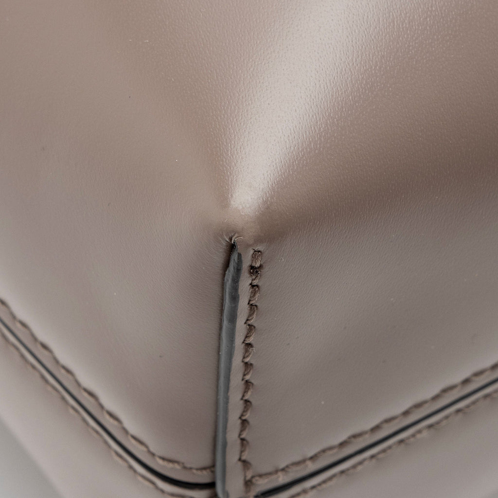 Ferragamo Leather Gancio Trifolio Large Shoulder Bag