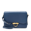 Ferragamo Leather Joanne Large Shoulder Bag