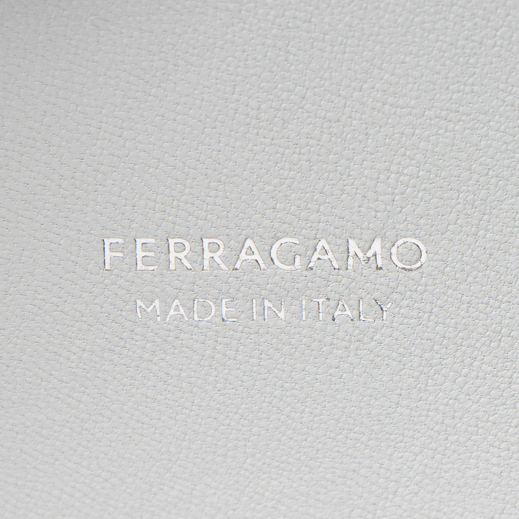 Ferragamo Leather Micro Vanity Case