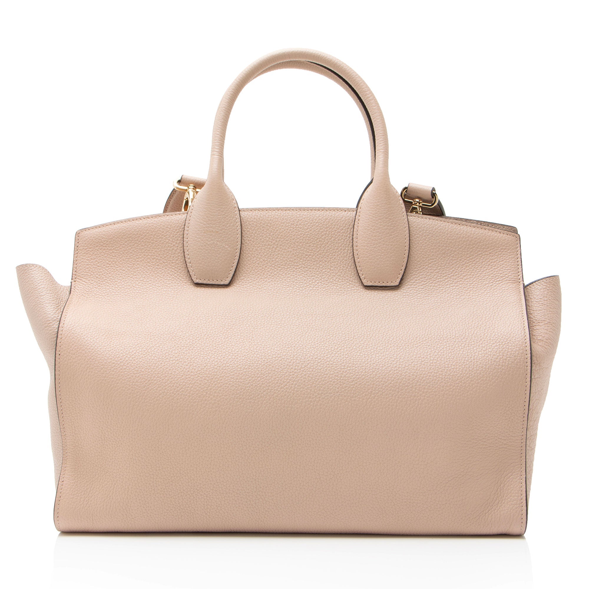 Ferragamo Leather Studio Large Satchel