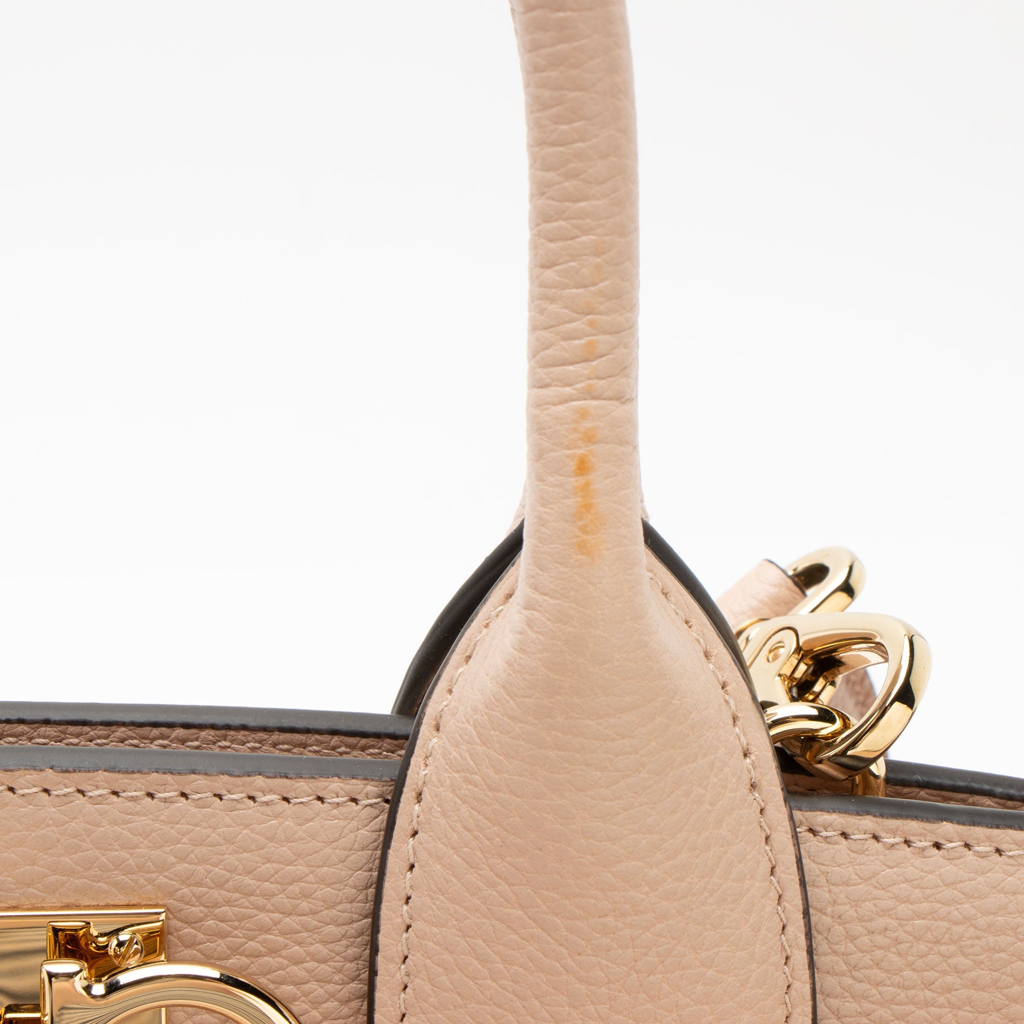 Ferragamo Leather Studio Large Satchel