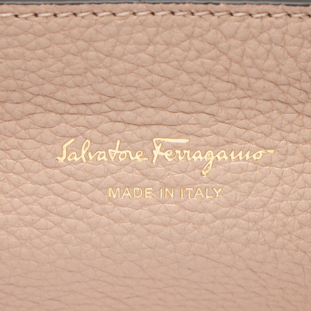 Ferragamo Leather Studio Large Satchel