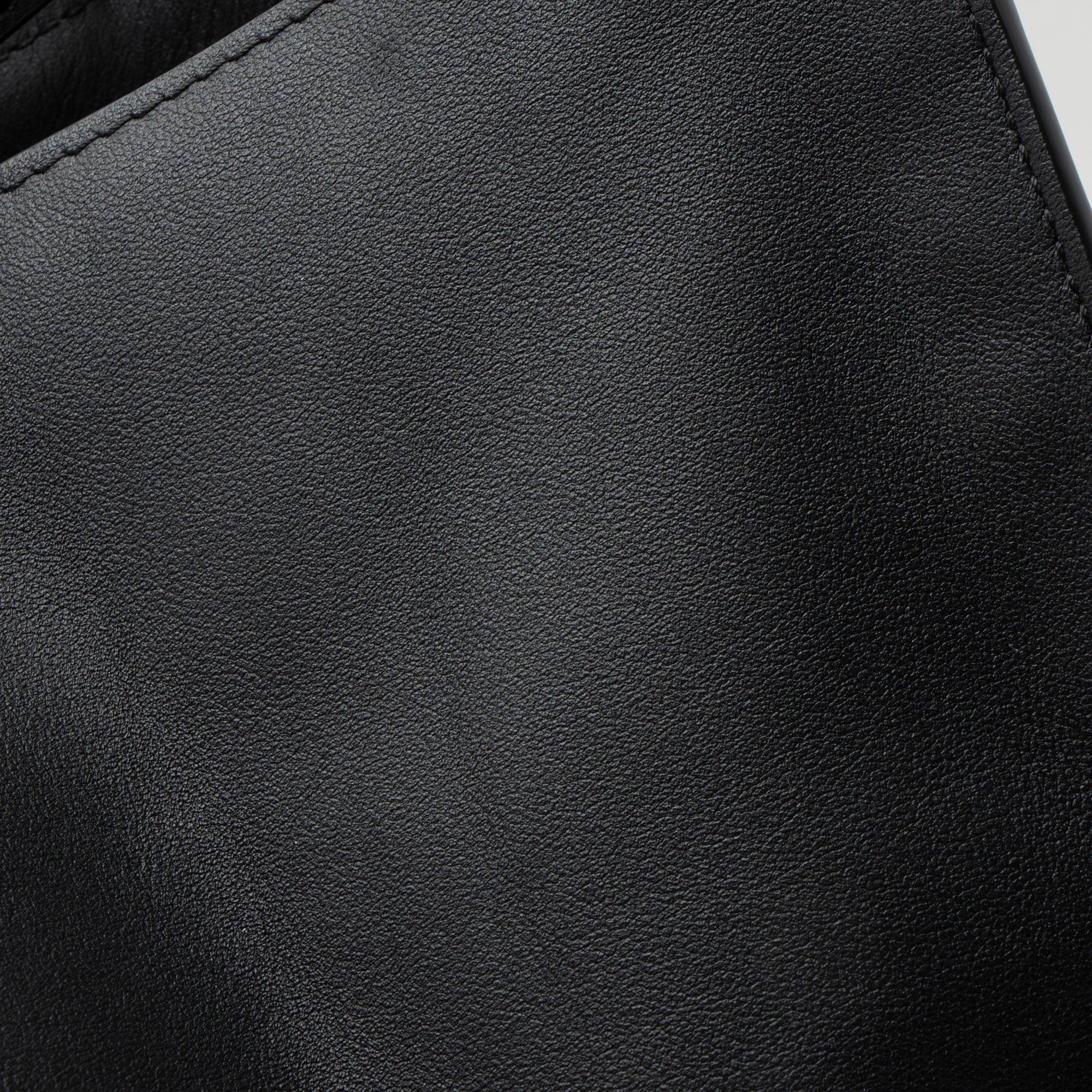 Ferragamo Leather Trifolio Gancio Square Tote