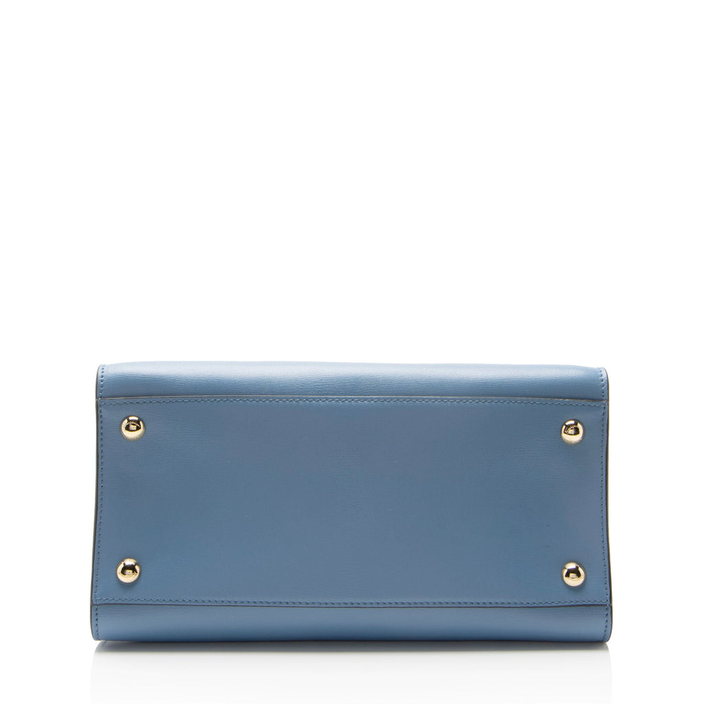 Ferragamo Leather Vara Bow Tote