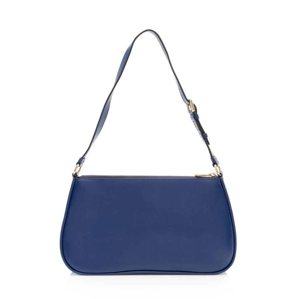 Ferragamo Leather Vara Small Shoulder Bag