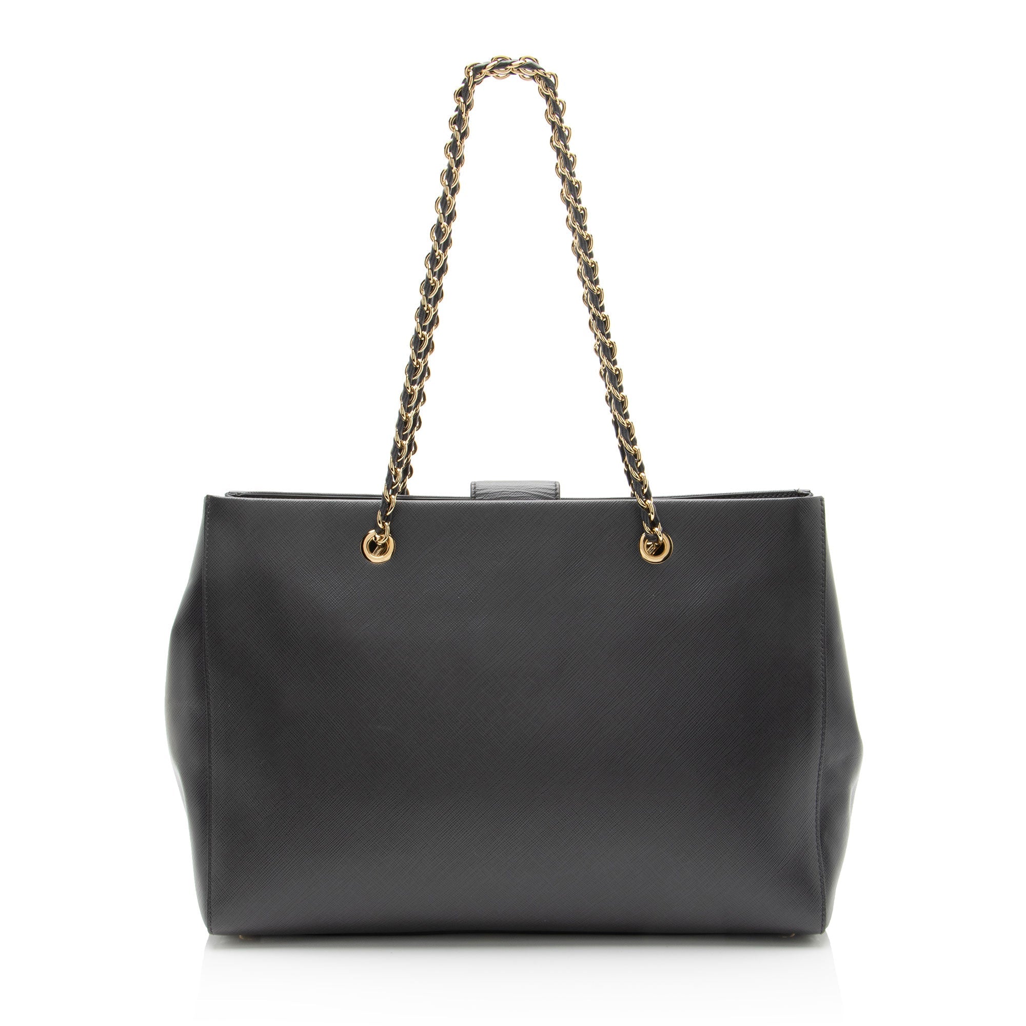 Ferragamo Saffiano Leather Vara Melike Tote