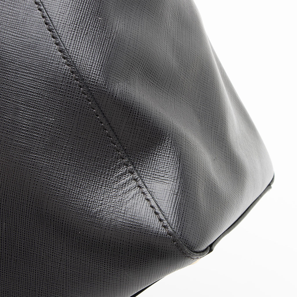 Ferragamo Saffiano Leather Vara Melike Tote