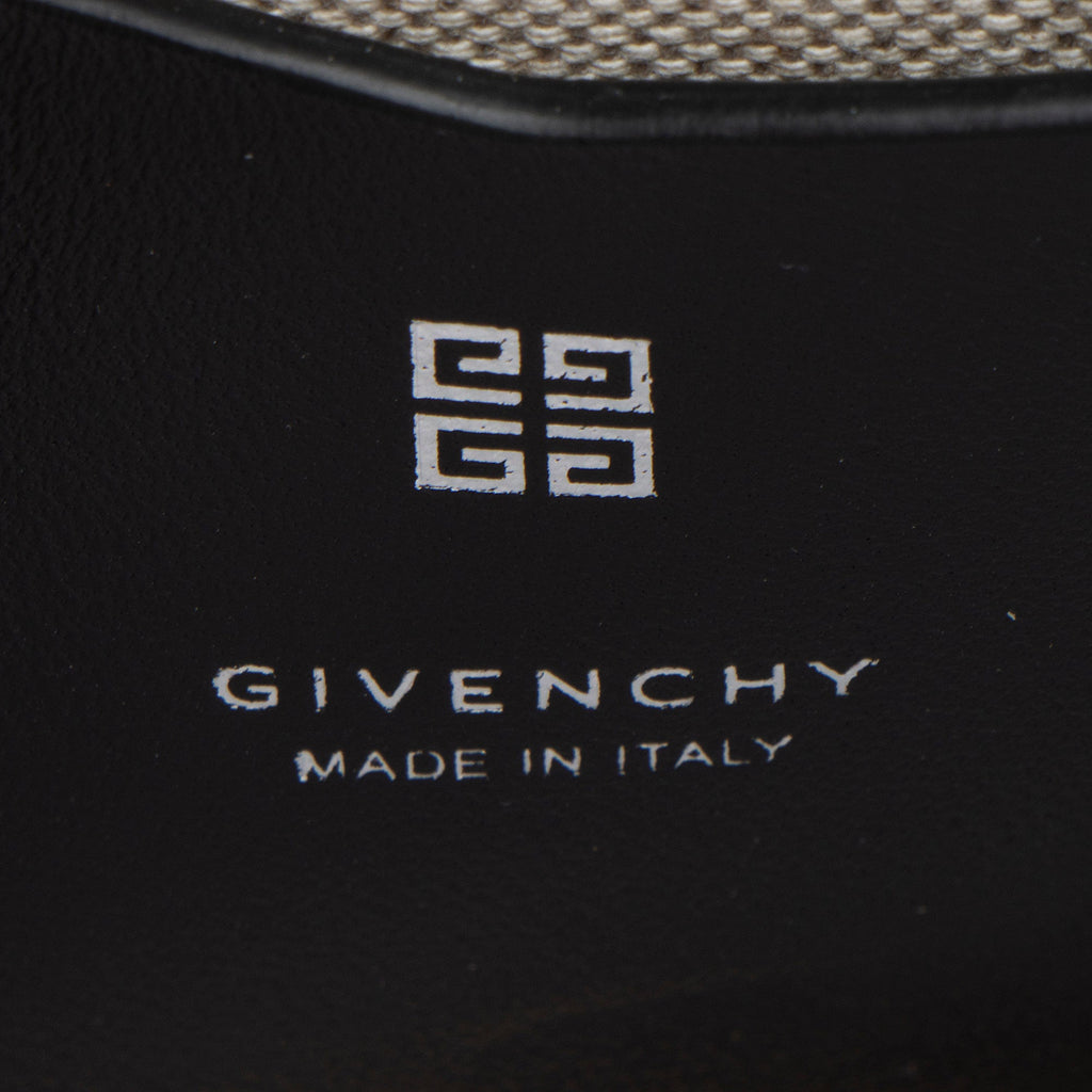 Givenchy 4G Embroidered Canvas 4G Small Shoulder Bag