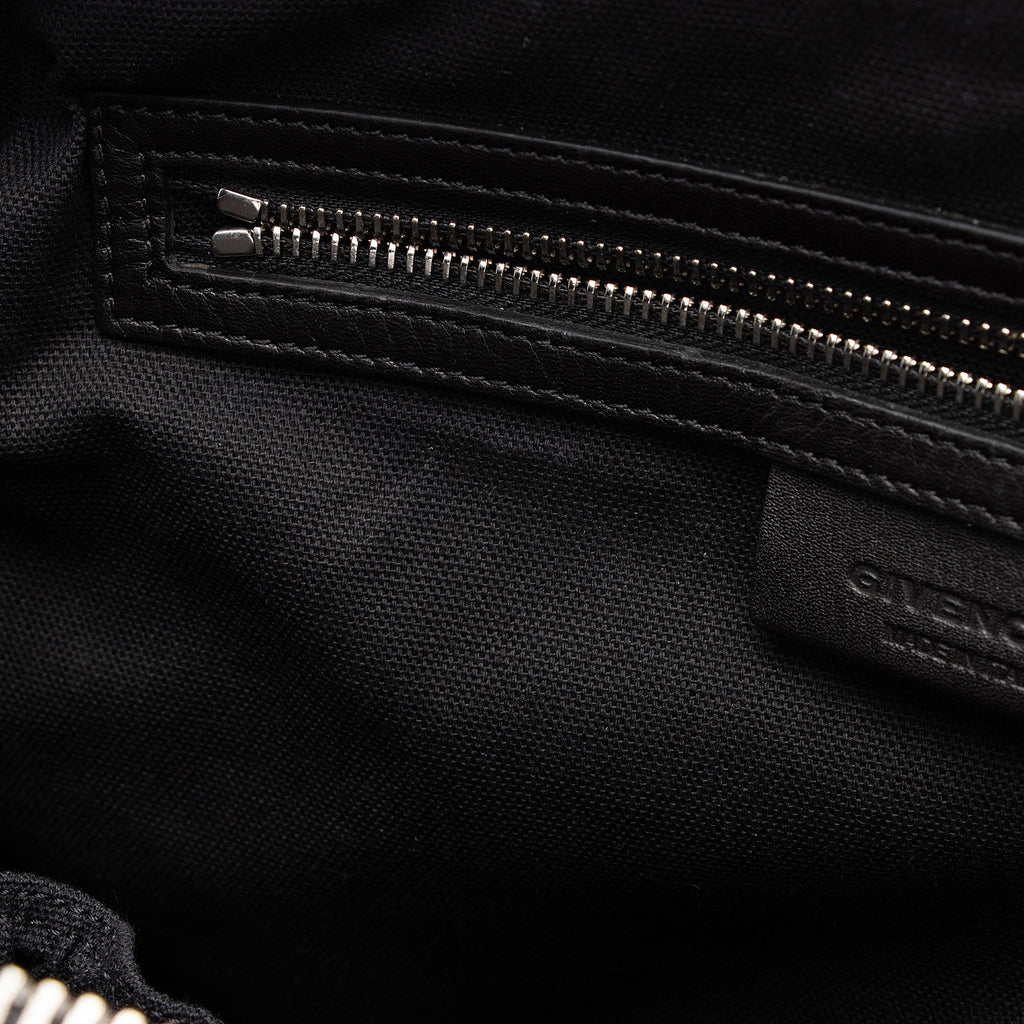 Givenchy Calfskin Bi Color Studded Antigona Medium Satchel