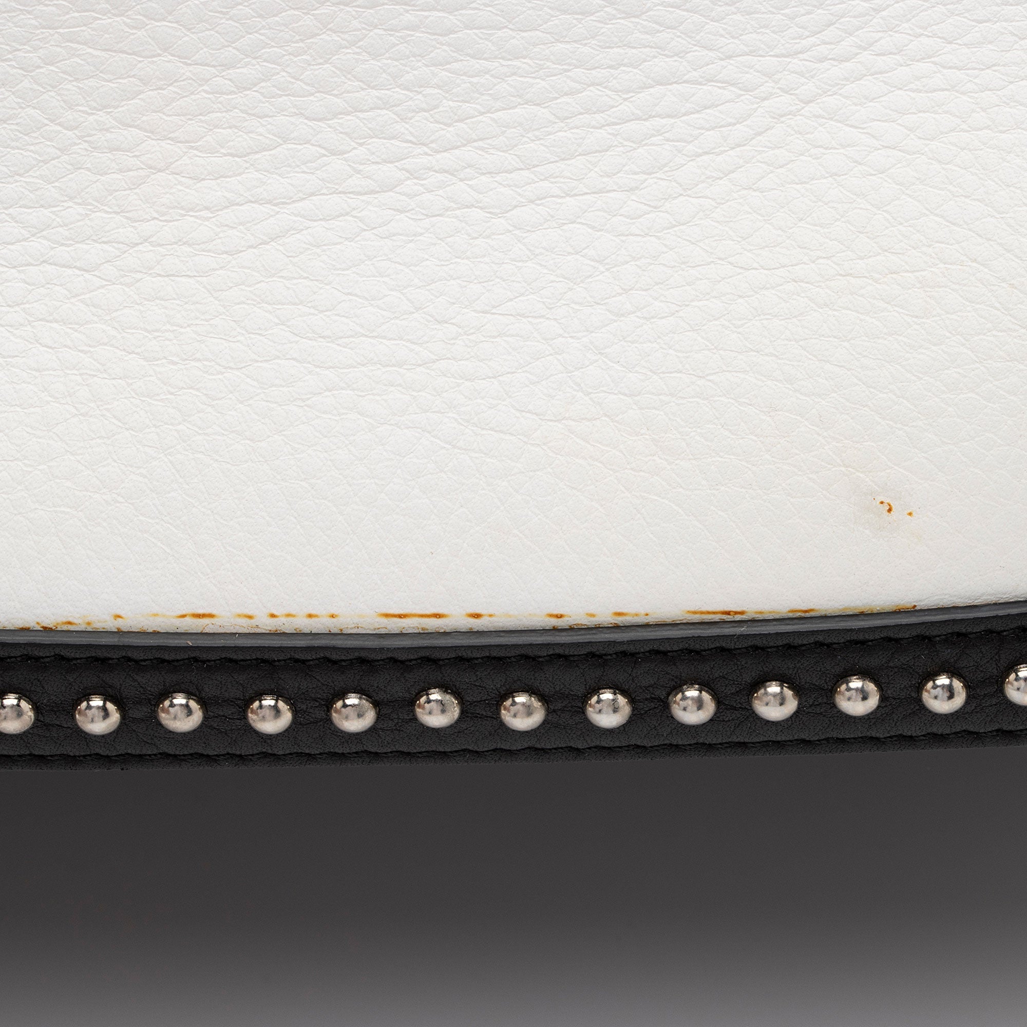 Givenchy Calfskin Bi Color Studded Antigona Medium Satchel