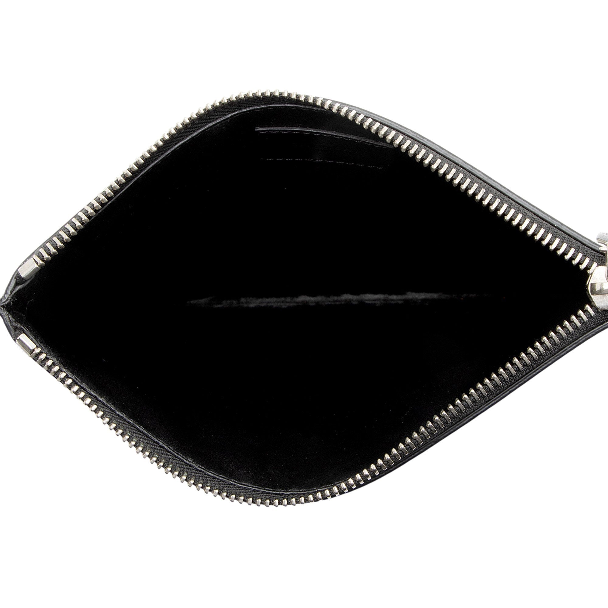 Givenchy Calfskin Striped Zip Pouch
