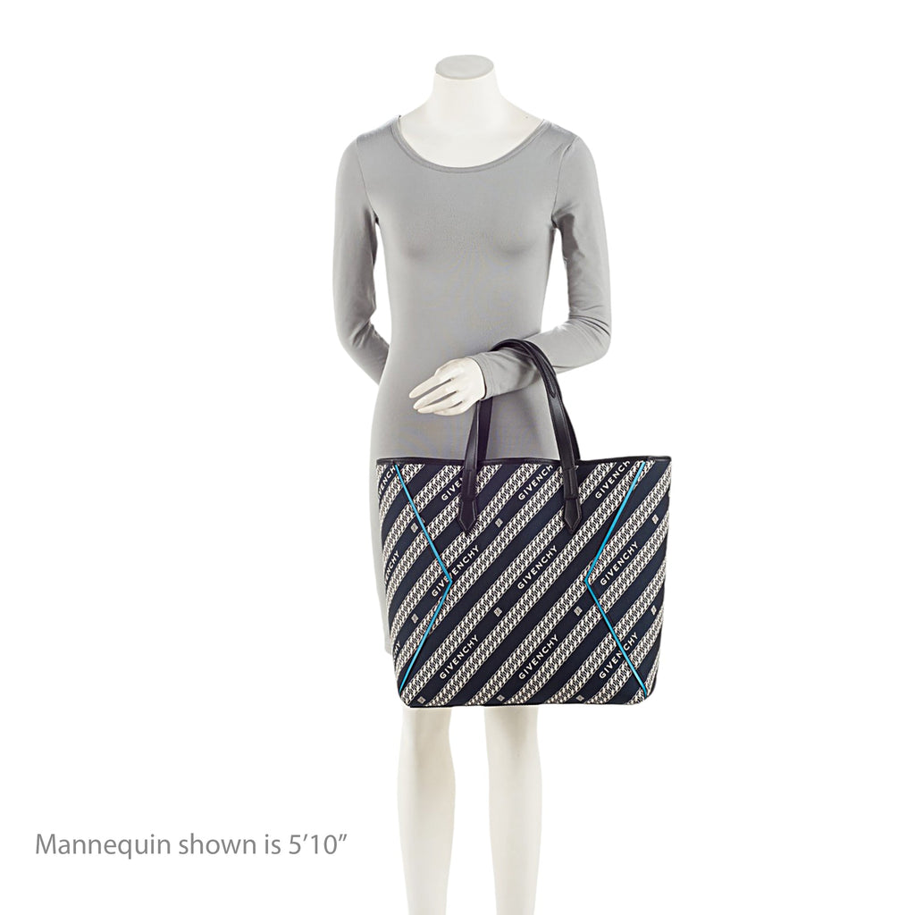 Givenchy Canvas Jacquard Bond Chain N/S Tote