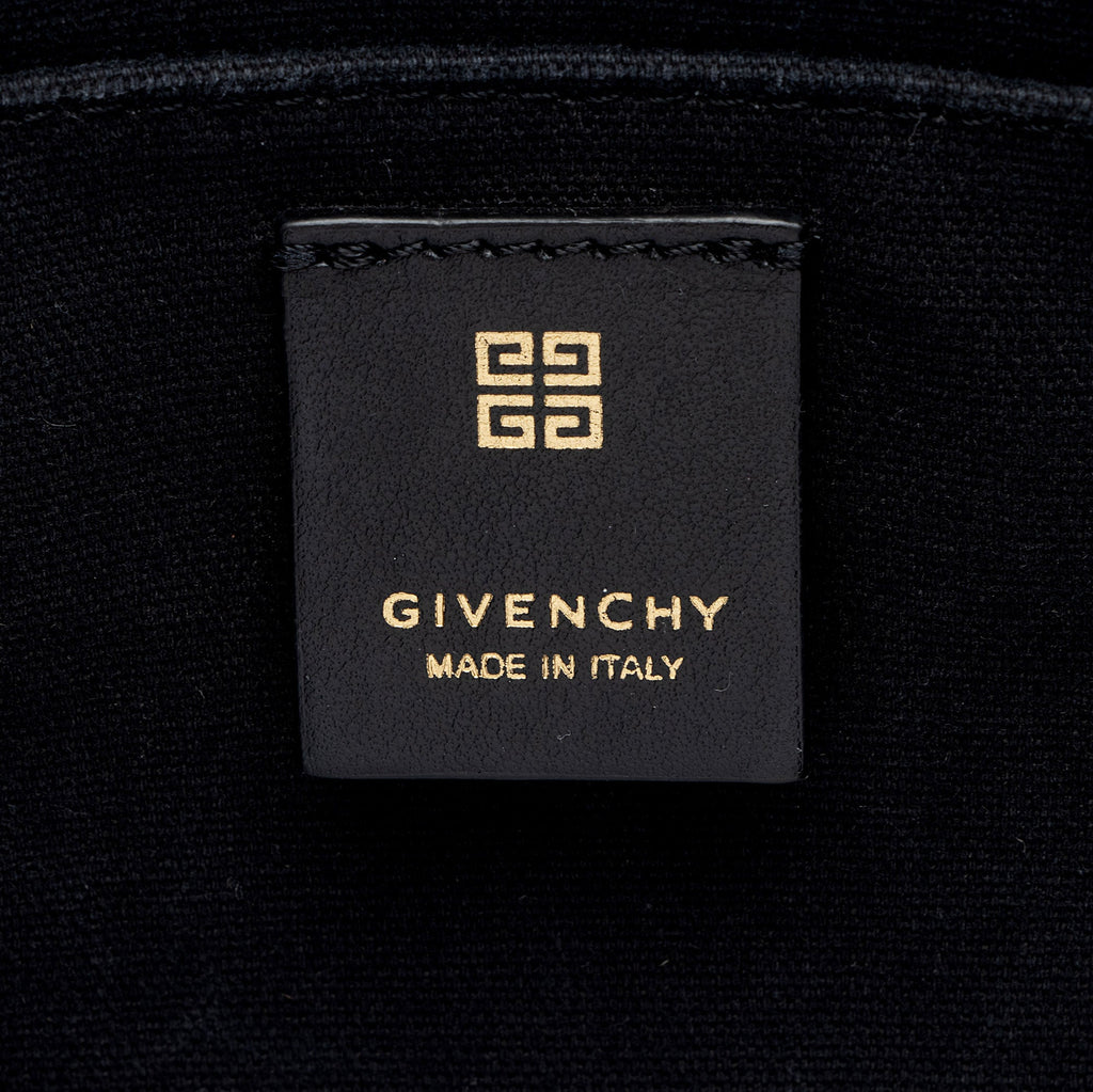 Givenchy Canvas Logo Medium Shopper Tote
