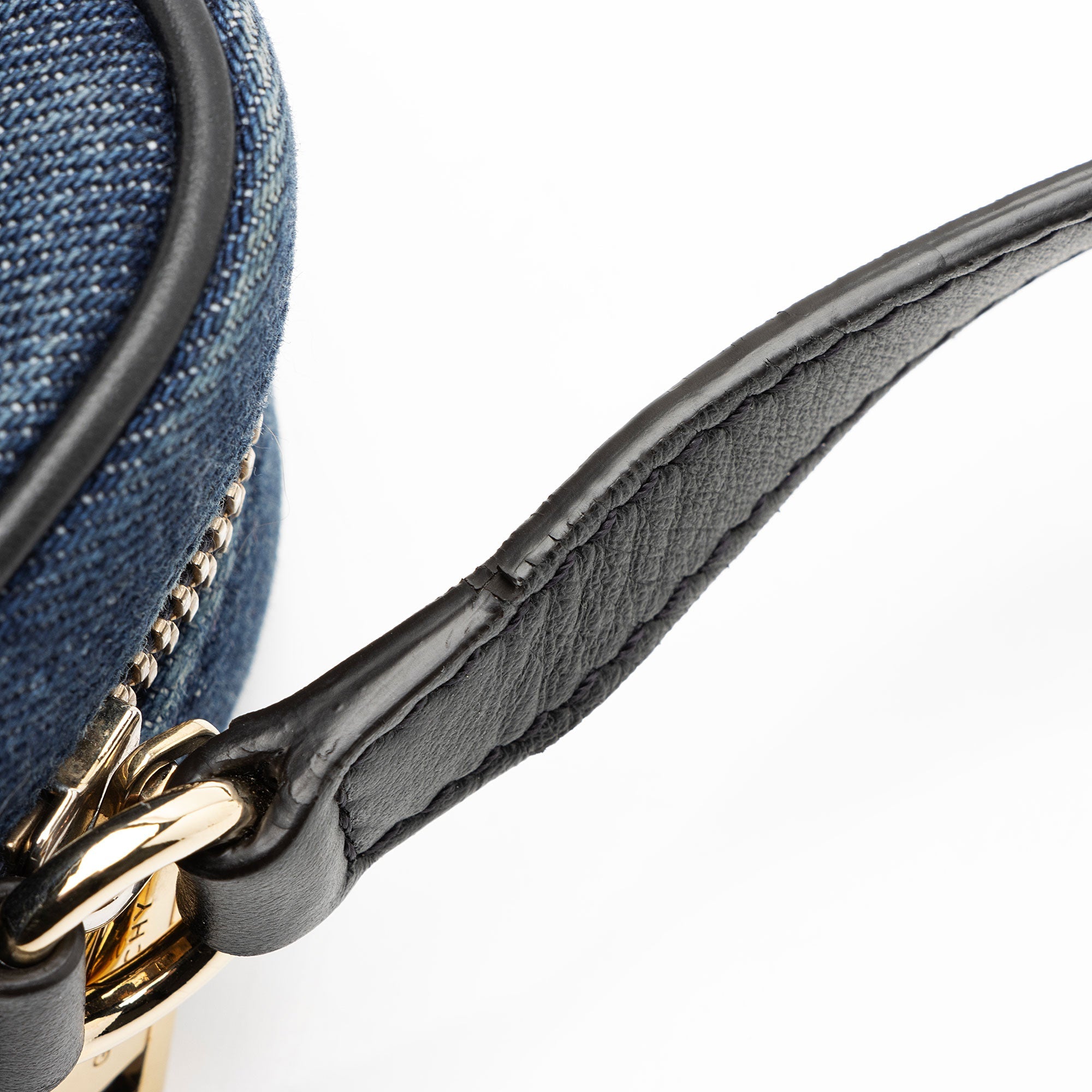 Givenchy Denim Shadow Logo Bond Camera Bag