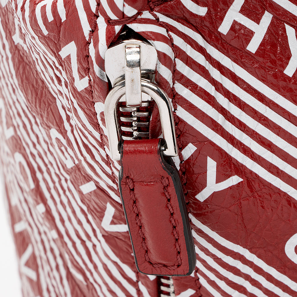 Givenchy Lambskin Logo Pandora Small Shoulder Bag (SHF-19552)