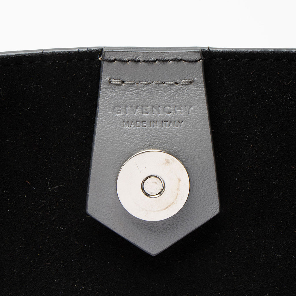 Givenchy Leather Infinity Chain Bucket Bag