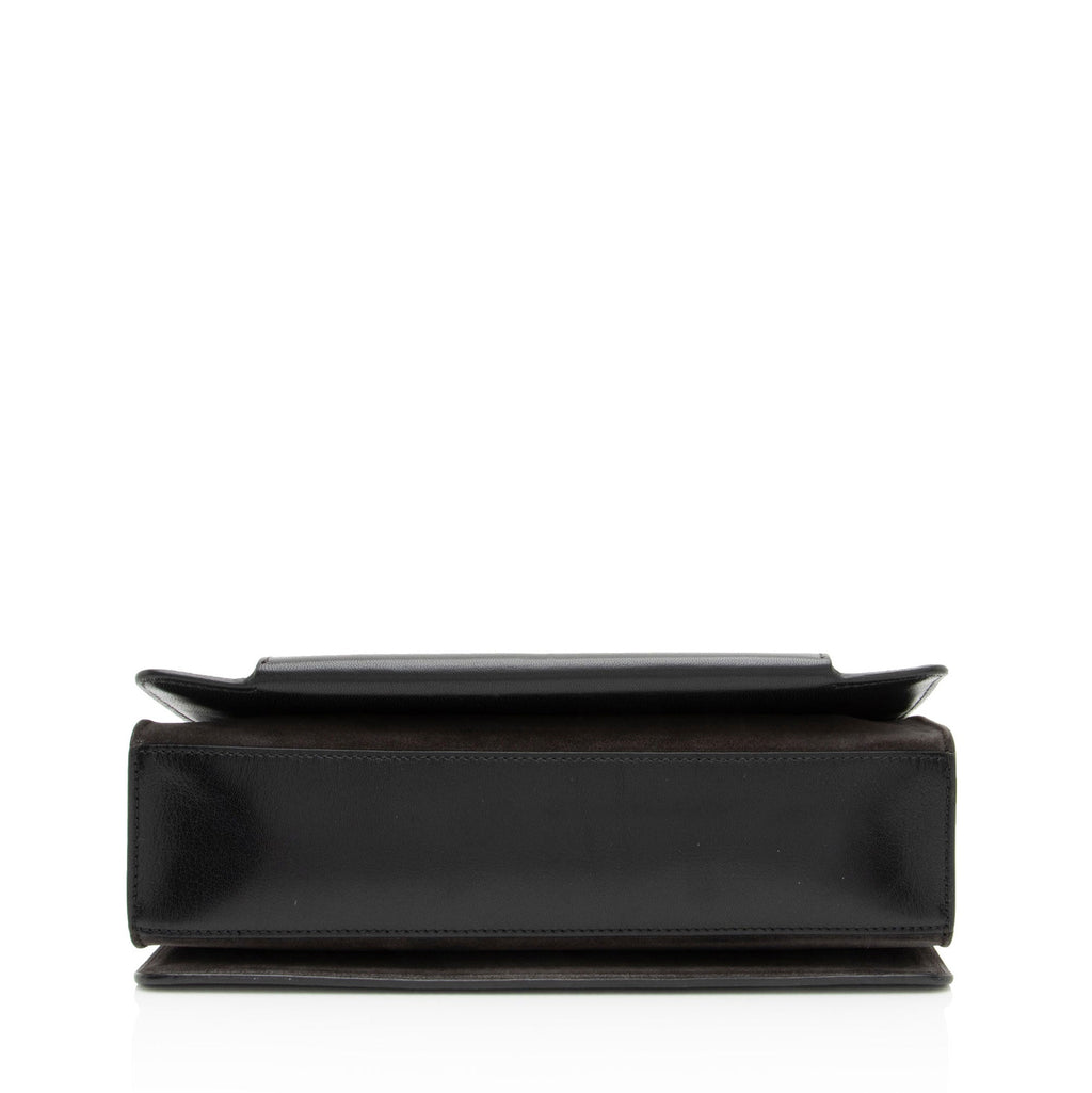 Givenchy Leather Suede GV3 Medium Shoulder Bag