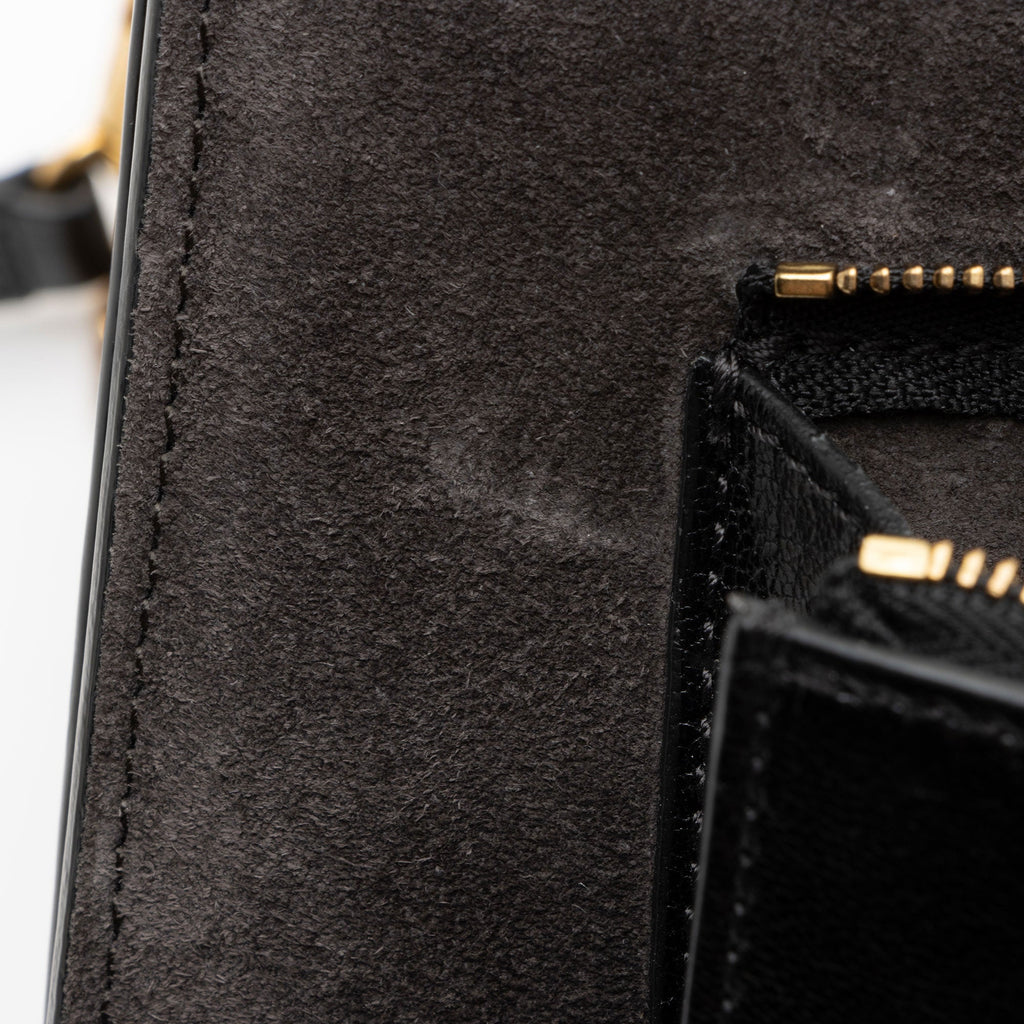 Givenchy Leather Suede GV3 Medium Shoulder Bag