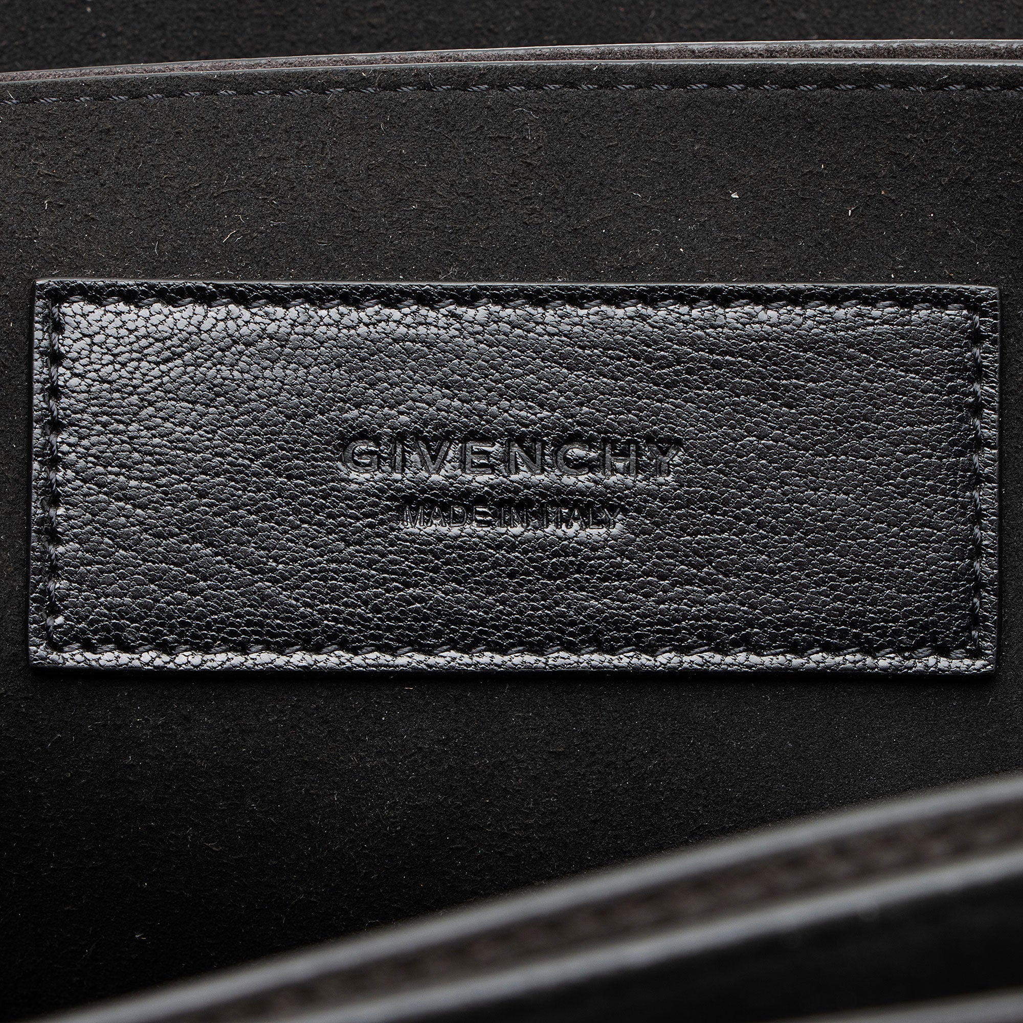 Givenchy Leather Suede GV3 Medium Shoulder Bag
