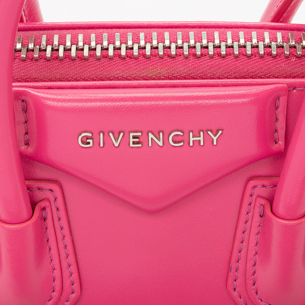 Givenchy Smooth Calfskin Antigona Mini Satchel (SHF-19757)