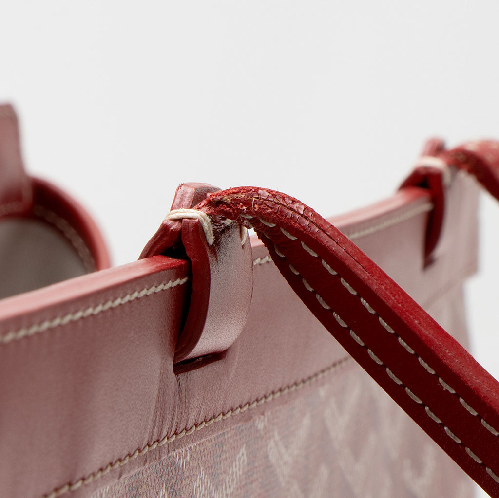 Goyard Goyardine Canvas Bellechase PM Tote