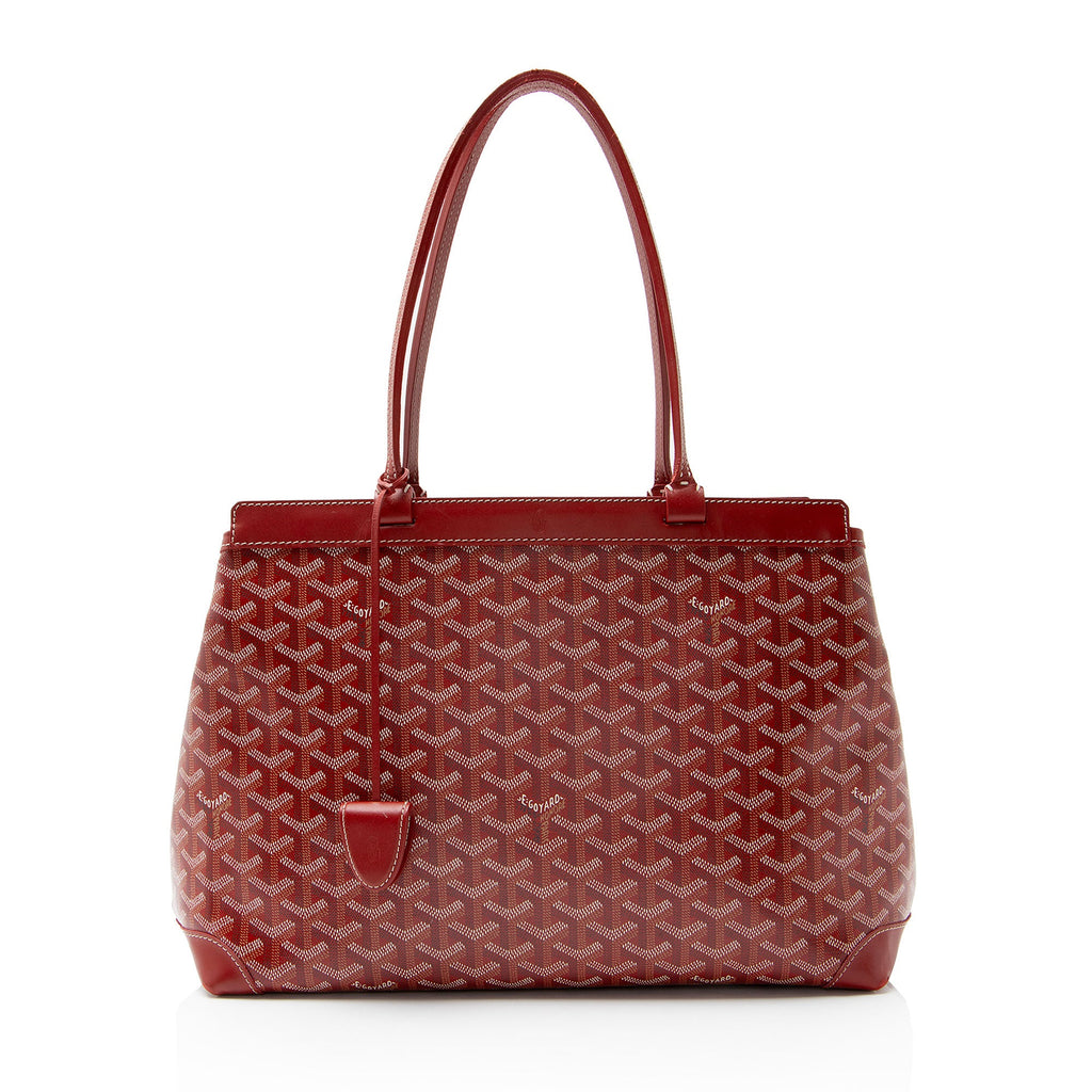 Goyard Goyardine Canvas Bellechase PM Tote