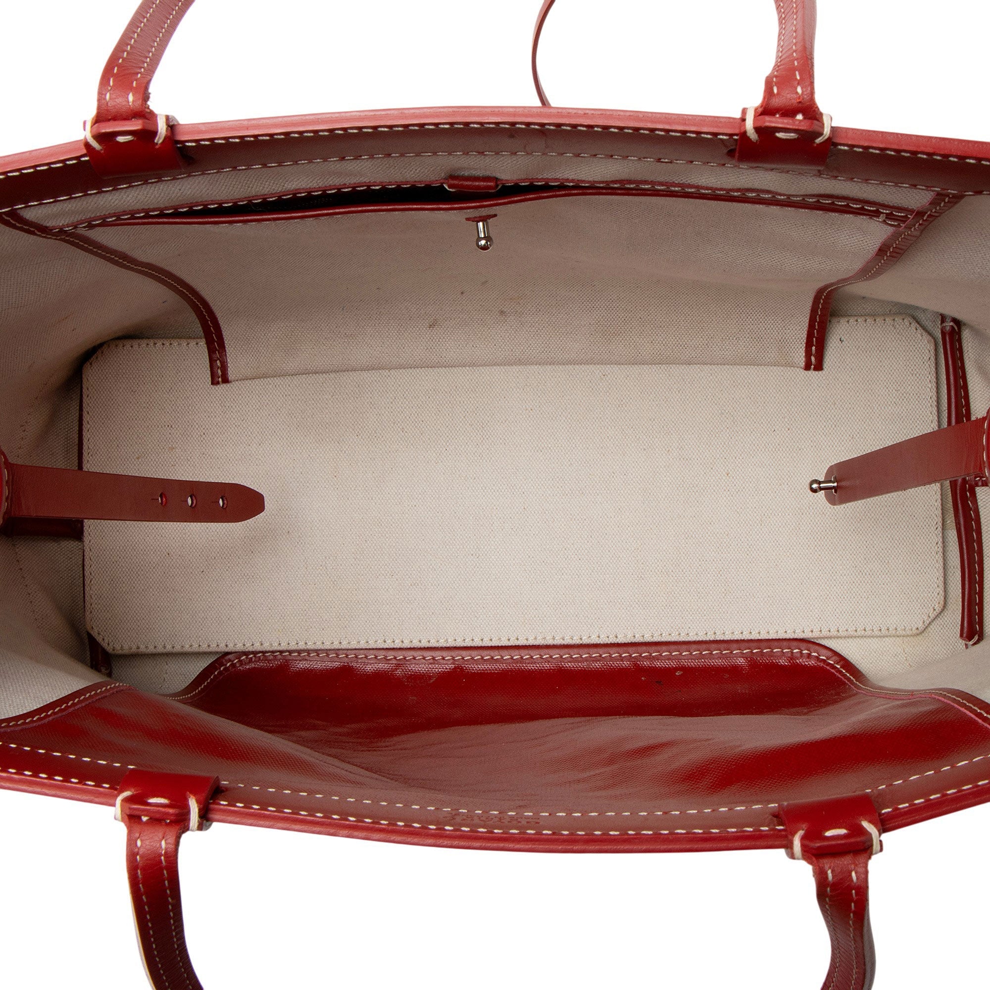 Goyard Goyardine Canvas Bellechase PM Tote