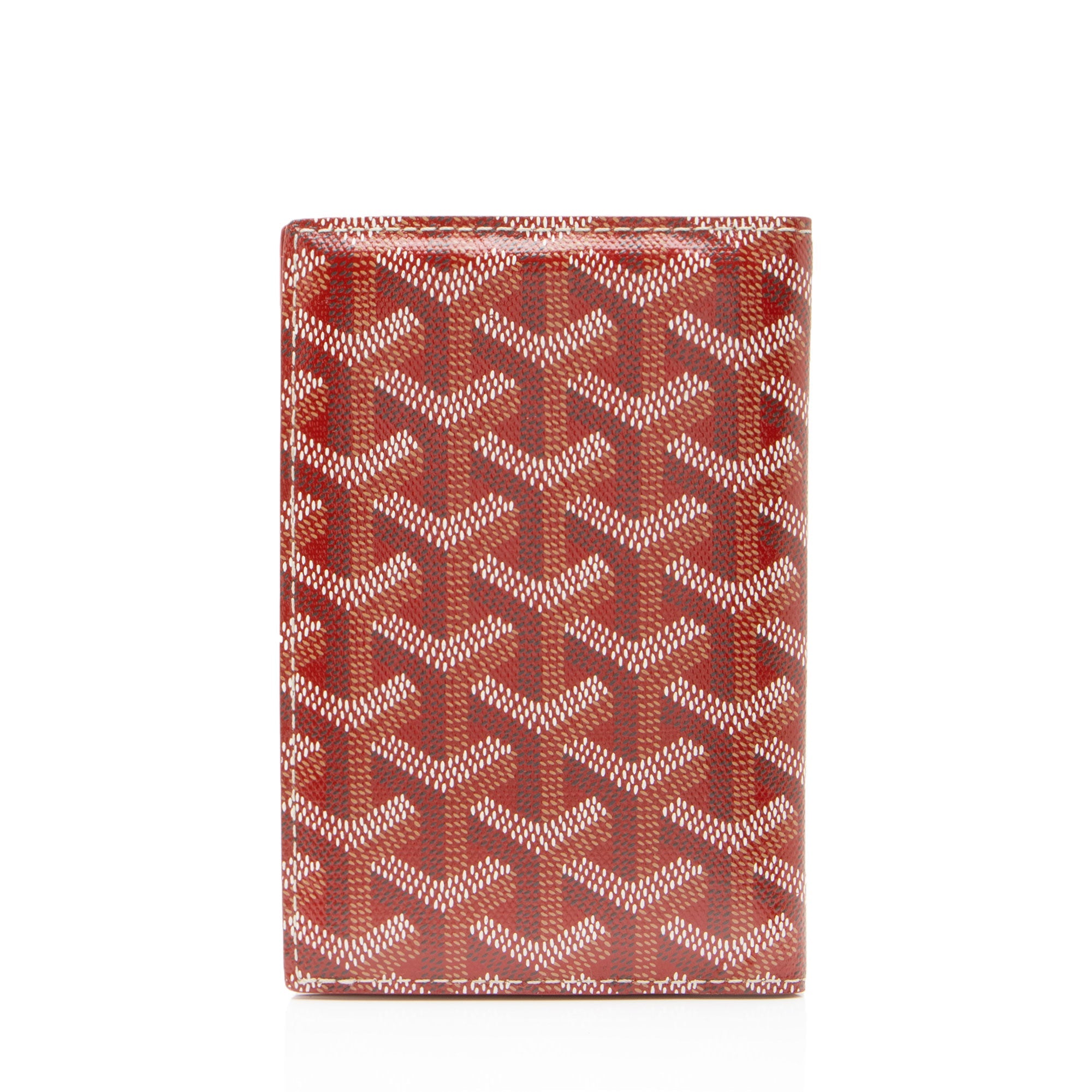 Goyard Goyardine Canvas Grenelle Passport Holder