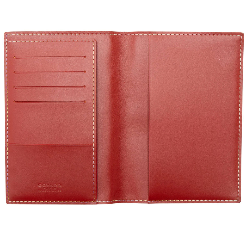 Goyard Goyardine Canvas Grenelle Passport Holder