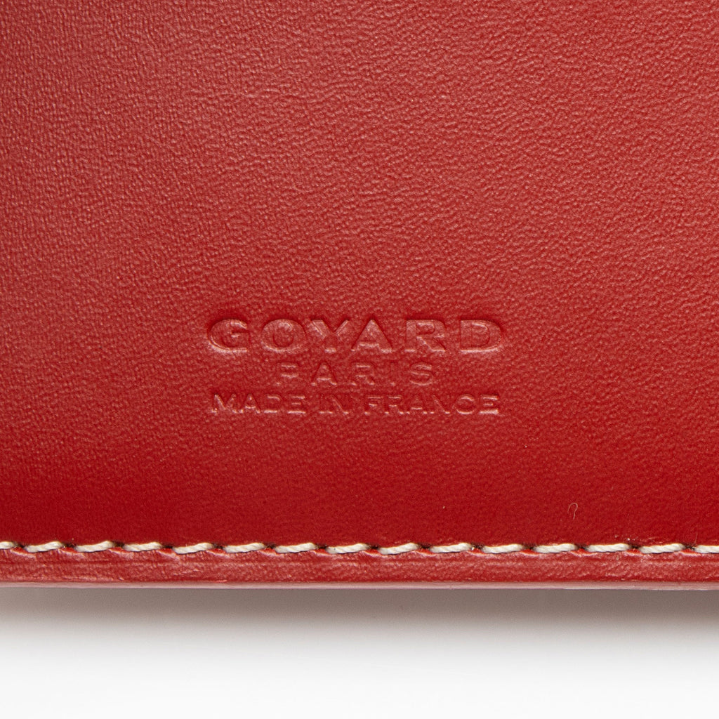 Goyard Goyardine Canvas Grenelle Passport Holder