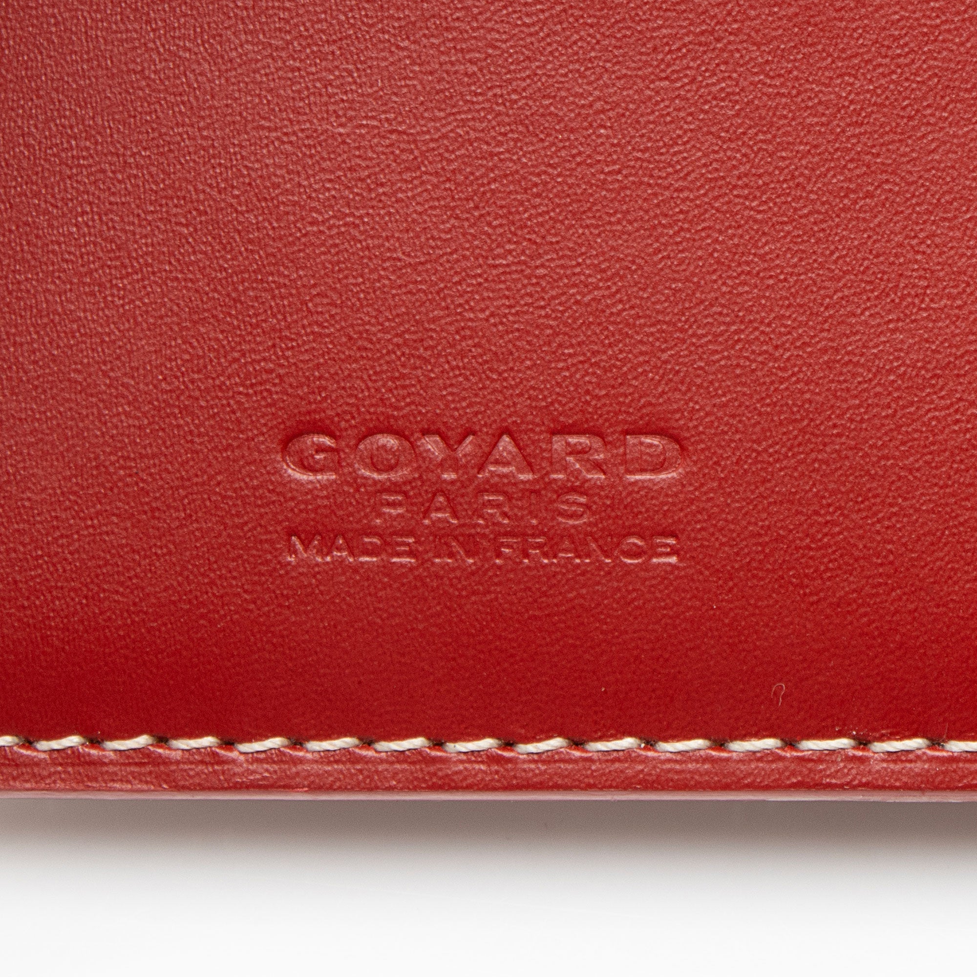 Goyard Goyardine Canvas Grenelle Passport Holder