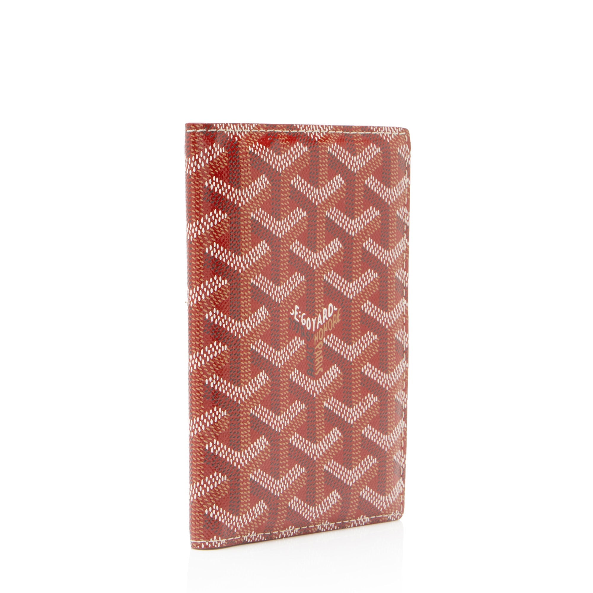 Goyard Goyardine Canvas Grenelle Passport Holder