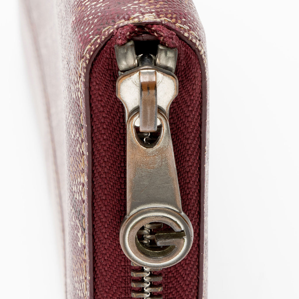 Goyard Goyardine Canvas Matignon GM Zip Wallet