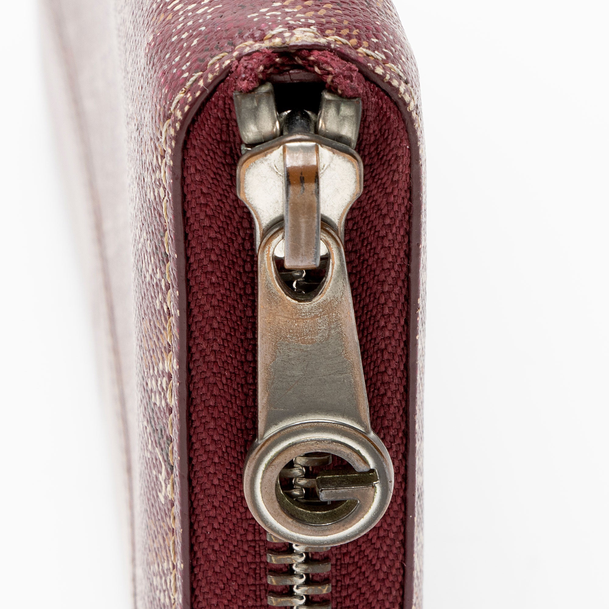 Goyard Goyardine Canvas Matignon GM Zip Wallet