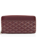 Goyard Goyardine Canvas Matignon GM Zip Wallet