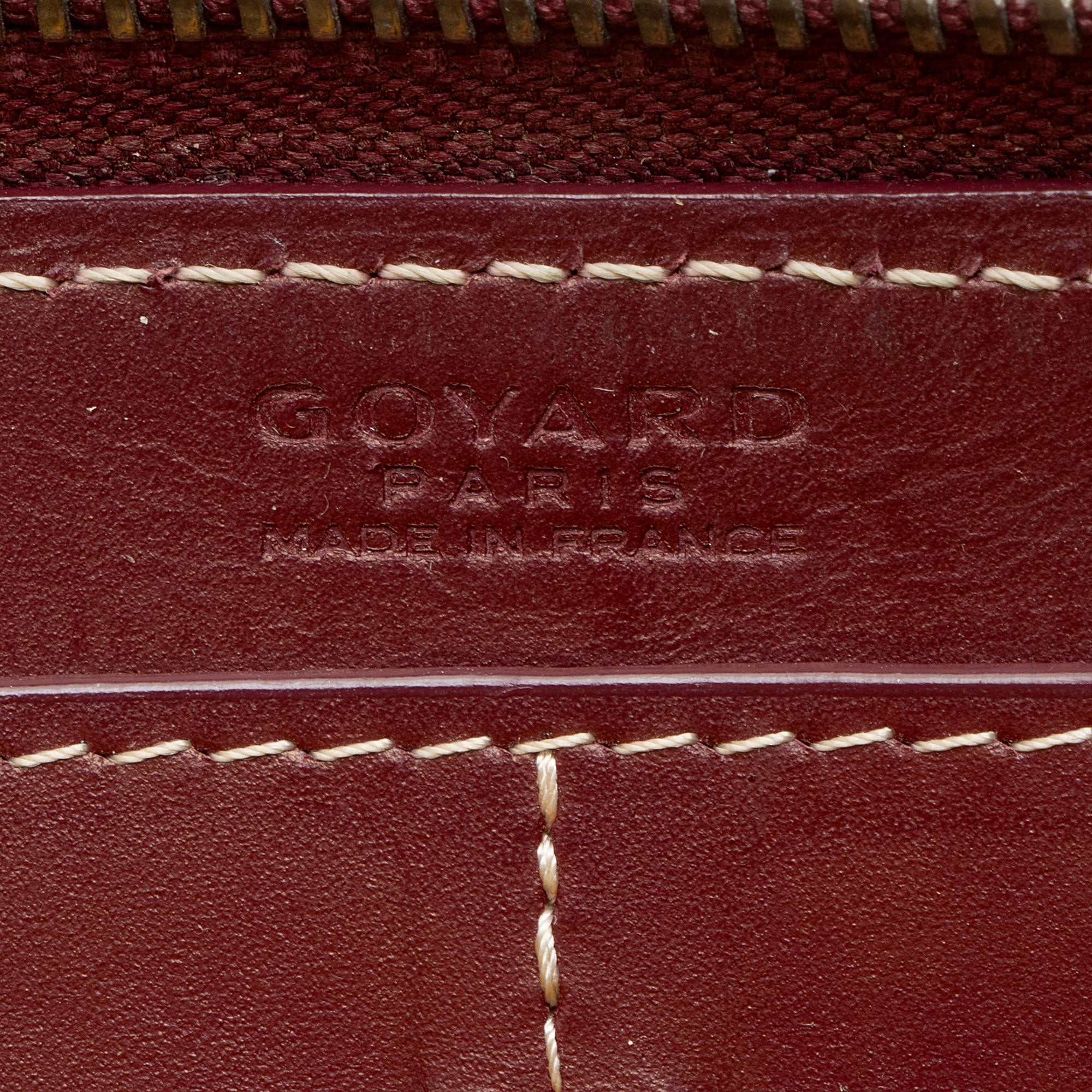 Goyard Goyardine Canvas Matignon GM Zip Wallet