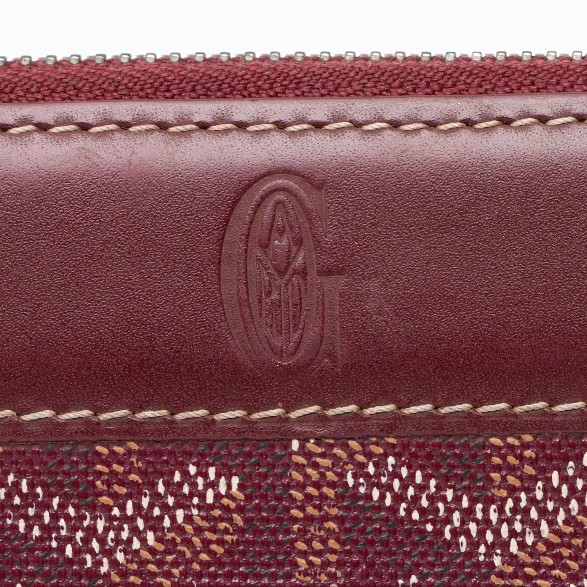 Goyard Goyardine Canvas Matignon GM Zip Wallet