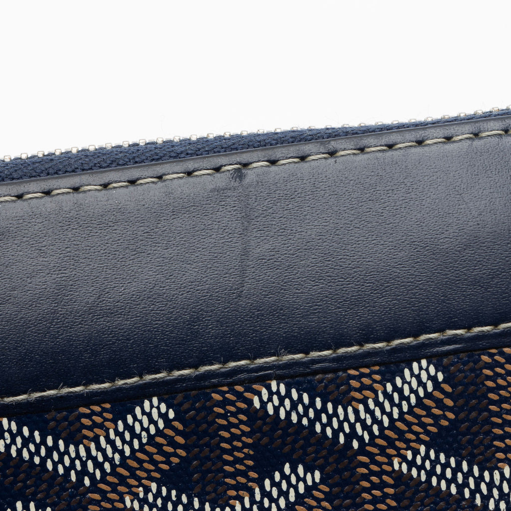 Goyard Goyardine Canvas Matignon GM Zip Wallet