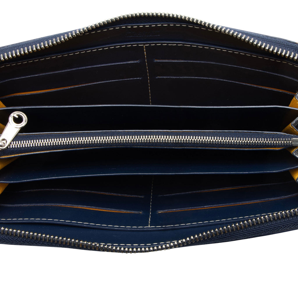 Goyard Goyardine Canvas Matignon GM Zip Wallet