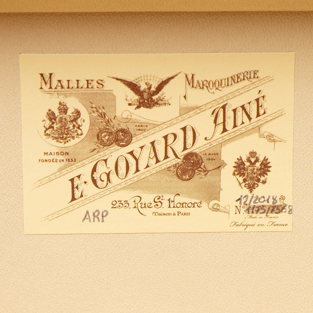 Goyard Goyardine Canvas Minaudiere Trunk Shoulder Bag