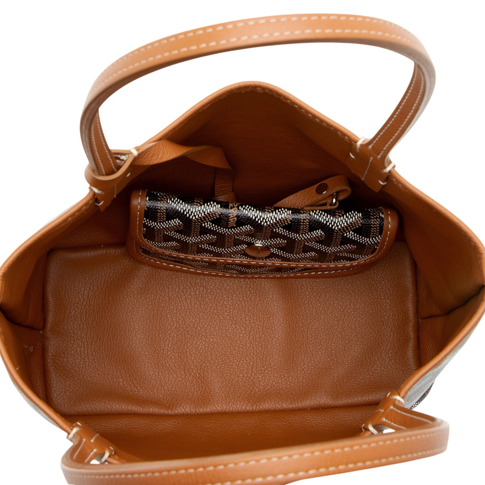 Goyard Goyardine Canvas Reversible Anjou Mini Tote