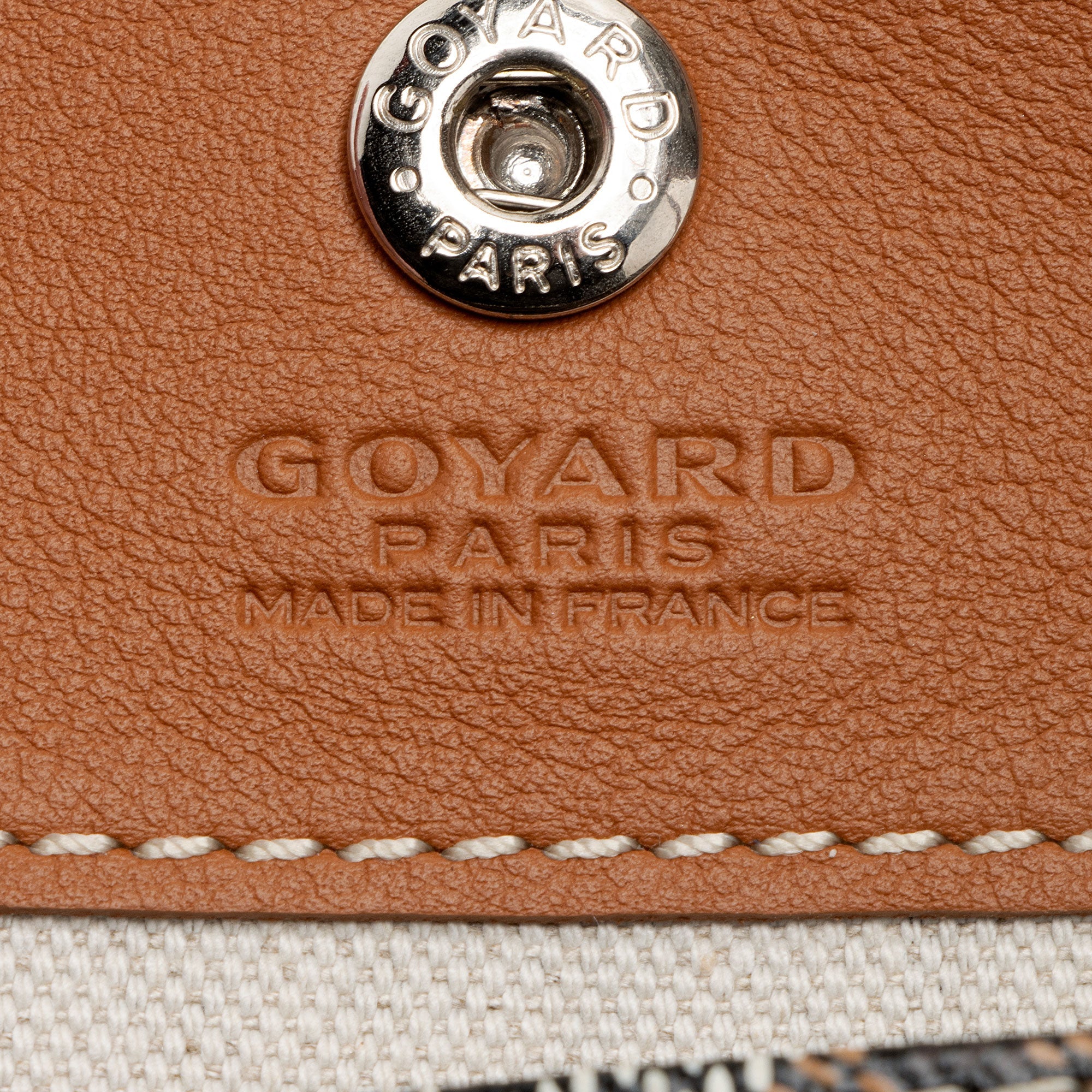 Goyard Goyardine Canvas Reversible Anjou Mini Tote