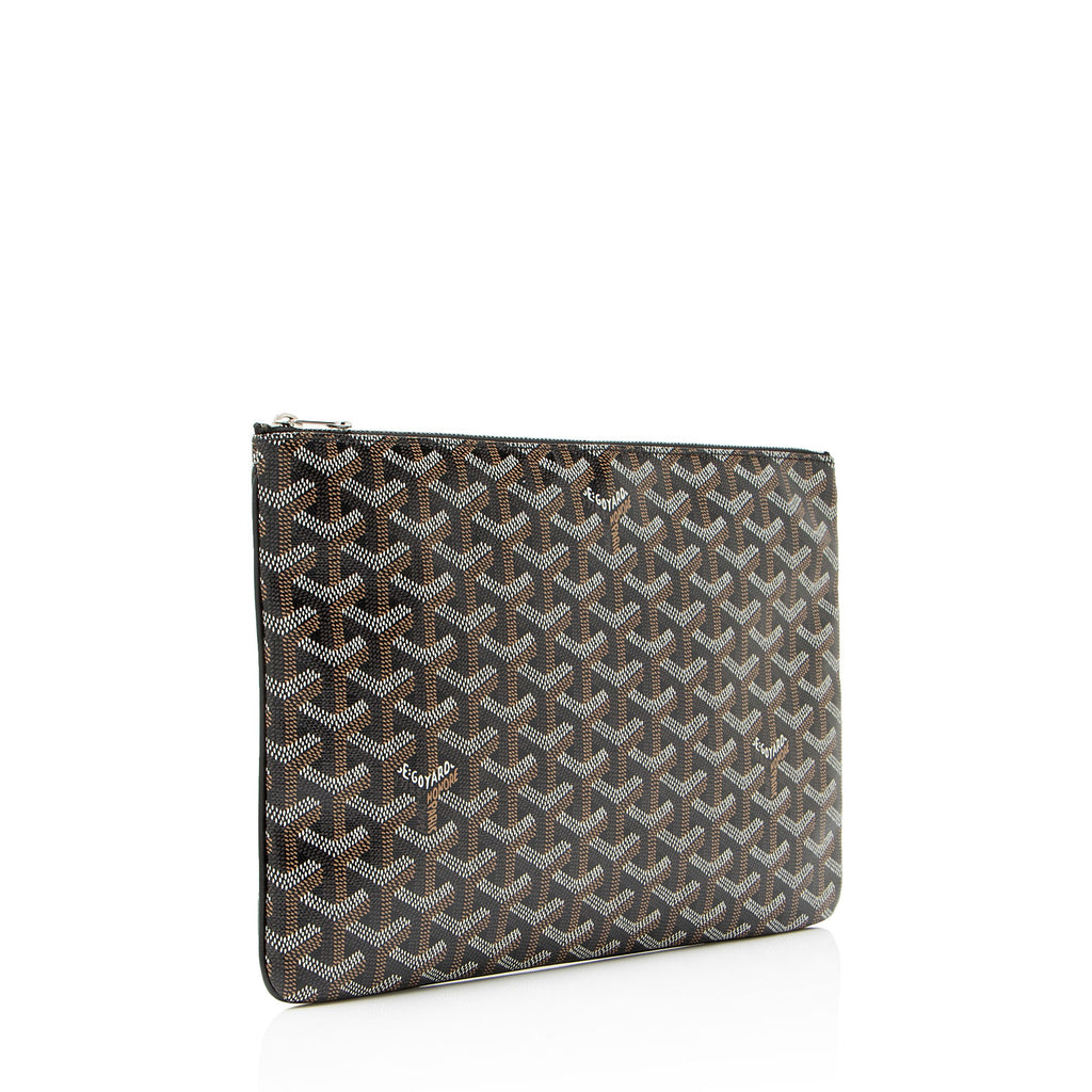 Goyard Goyardine Canvas Senat MM Pouch