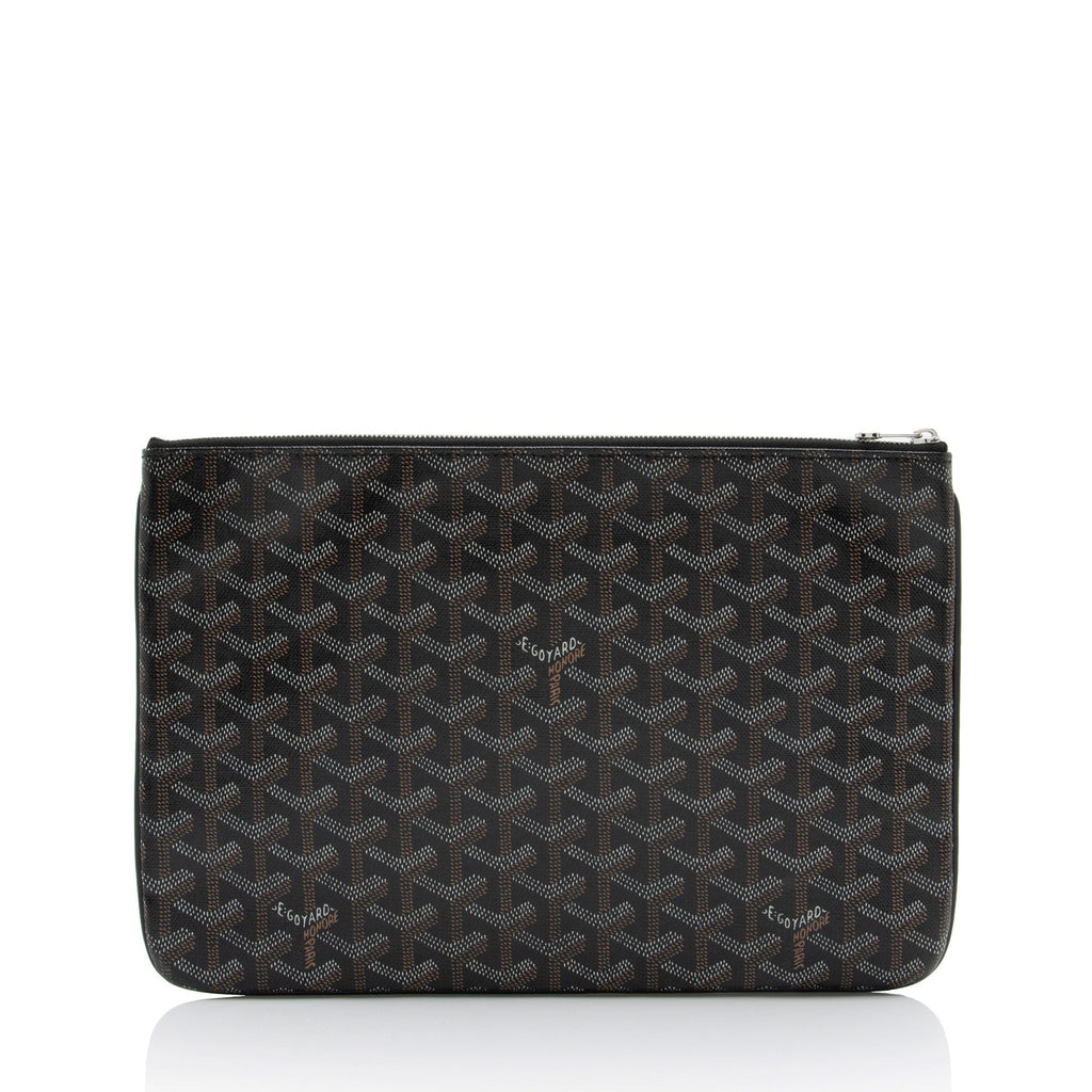 Goyard Goyardine Canvas Senat MM Pouch
