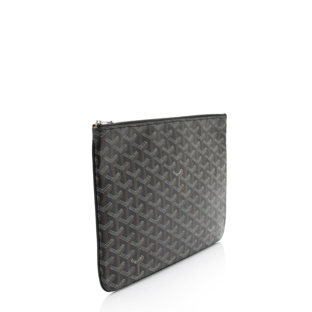 Goyard Goyardine Canvas Senat MM Pouch