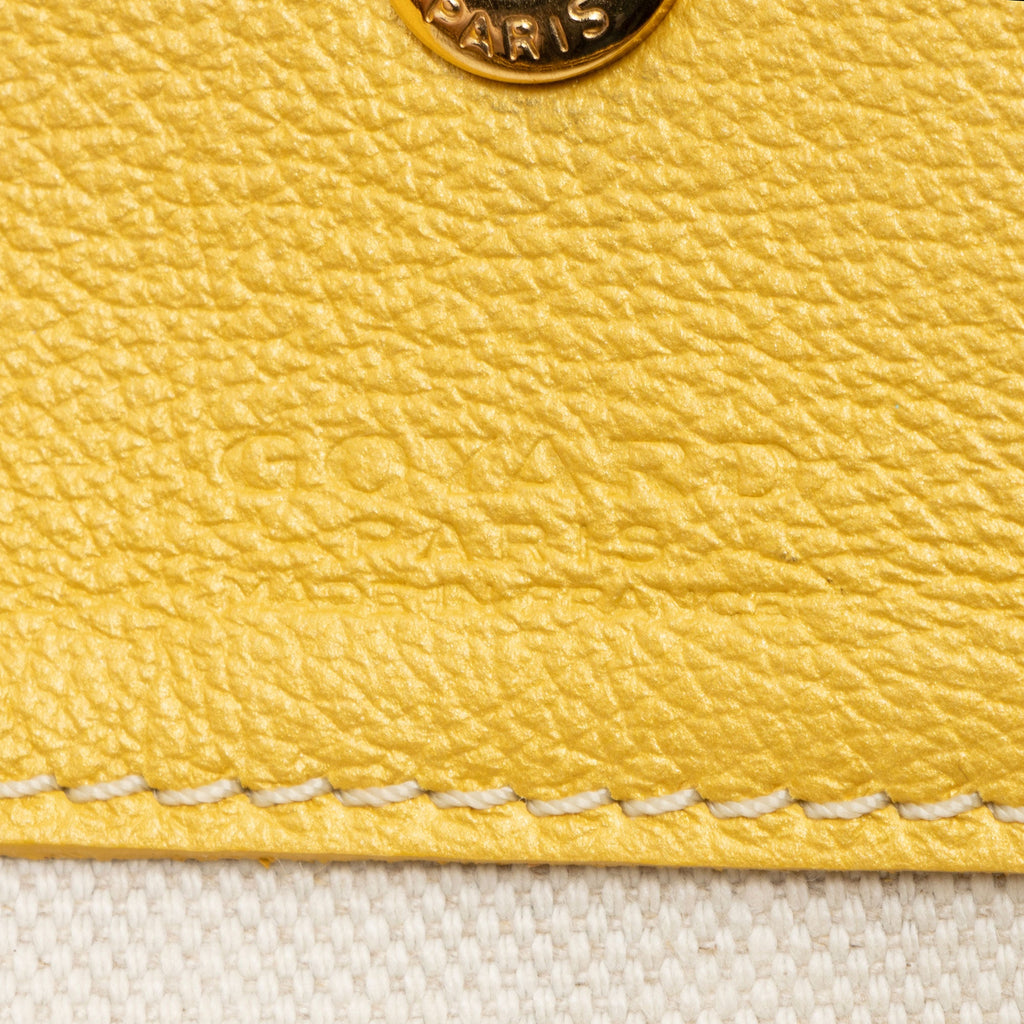 Goyard Limited Edition Precious Metals Goyardine Canvas St. Louis PM Tote