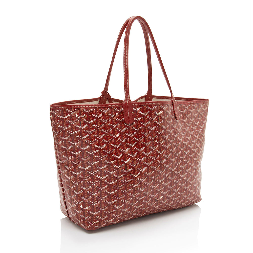 Goyard Goyardine Canvas St. Louis PM Tote